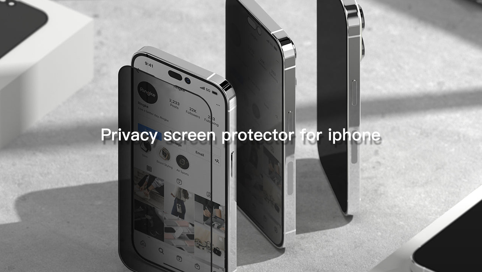 iPhone 17 privacy screen portector